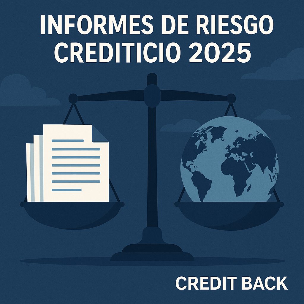 Informes de riesgo crediticio 2025 de CREDIT BACK para anticipar impagos internacionales