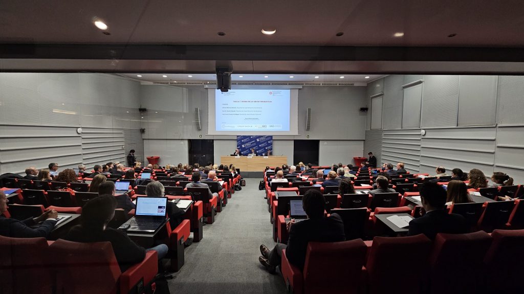 Vista panorámica de la sala principal del XXI Fòrum Concursal en Barcelona