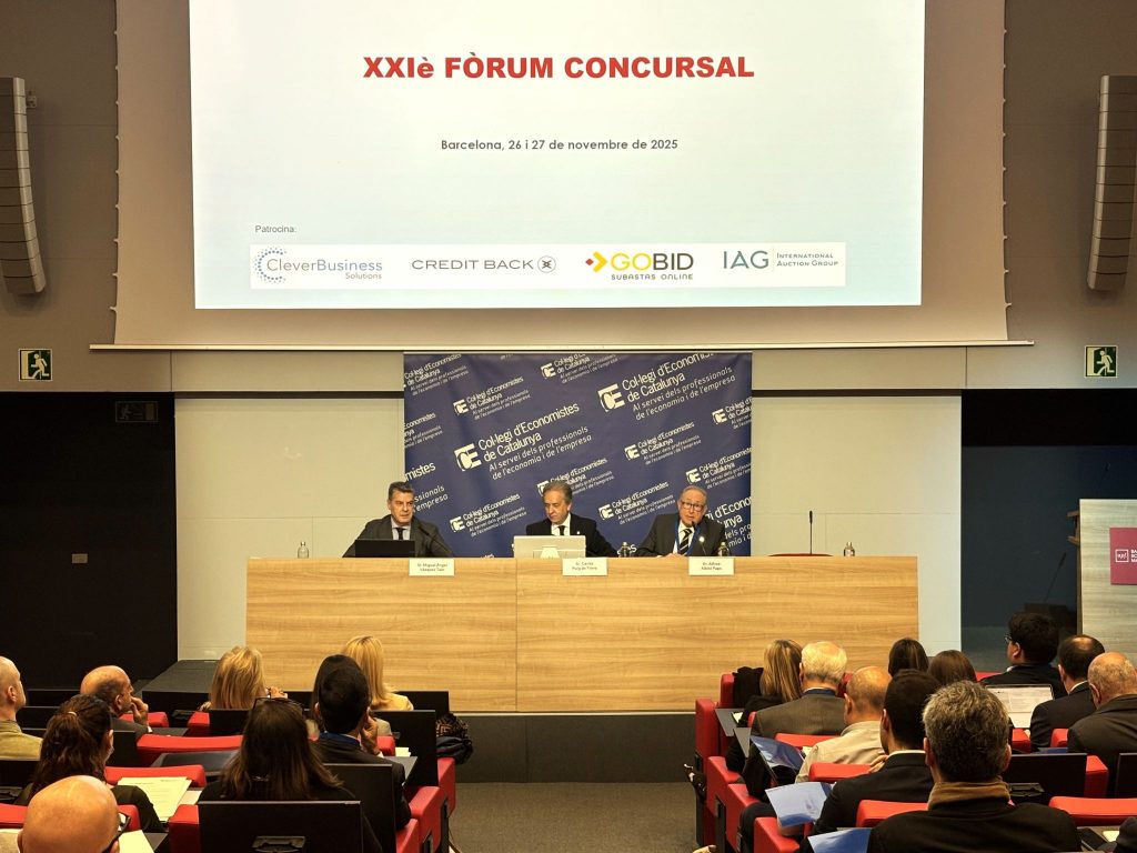 Inaguración del XXI Fòrum Concursal sobre insolvencia y reestructuración empresarial